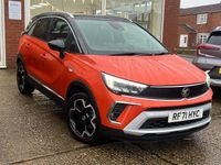 Used Vauxhall Crossland Ultimate 2022 Orange SUV