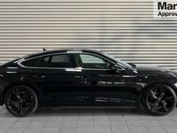 Used Audi A5 Sportback S-Line 150 HP (110 kW) 2019 Black Hatchback