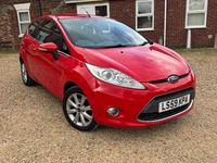 Used Ford Fiesta Zetec 2009 Red Hatchback