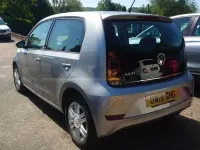 Used VW up! high up! 75 HP (55 kW) 2018 Silver Hatchback