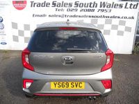 Used Kia Picanto GT-Line S 84 HP (61 kW) 2019 Silver Hatchback