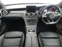 Used Mercedes C220 AMG line 170 HP (125 kW) 2018 Grey Coupe