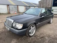 Used Mercedes E300 1989 Black Coupe