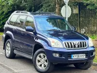 Used Toyota Land Cruiser 173 HP (127 kW) 2008 Blue SUV