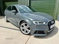 Used Audi A3 S-Line 150 HP (110 kW) 2016 Grey Hatchback