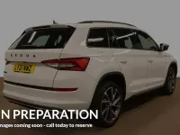 Used Skoda Kodiaq SportLine 150 HP (110 kW) 2021 White SUV