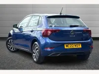 Used VW Polo Life 95 HP (69 kW) 2022 Reef blue Hatchback