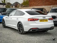 Used Audi A5 Sportback S-Line 163 HP (119 kW) 2022 White Hatchback