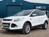 Used Ford Kuga Titanium 150 HP (110 kW) 2015 White SUV