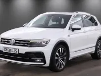 Used VW Tiguan R-line 150 HP (110 kW) 2018 White SUV