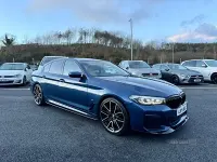 Used BMW 520 M Sport 187 HP (137 kW) 2022 Blue Sedan