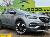 Used Vauxhall Grandland X Sport 120 HP (88 kW) 2018 Grey SUV