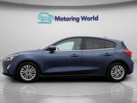 Used Ford Focus Titanium 2021 Blue Hatchback