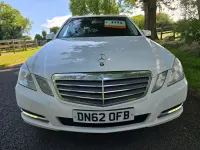 Used Mercedes E220 SE 2012 White Sedan