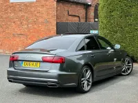 Used Audi A6 Black Edition 218 HP (160 kW) 2016 Grey Sedan