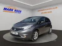 Used Nissan Note Tekna 90 HP (66 kW) 2017 Grey Hatchback