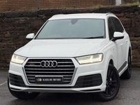 Begagnad Audi Q7 S-Line 218 HK (160 kW) 2016 Vit SUV