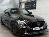 Used Mercedes C200 AMG line 2019 Black Coupe