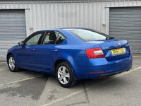 Used Skoda Octavia SE 150 HP (110 kW) 2017 Blue Hatchback