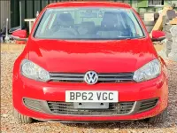 Second-hand VW Golf VII Trendline 2013 Roșu Hatchback