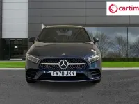 Begagnad Mercedes A250 AMG Line Premium Plus 2020 Blå Halvkombi