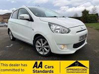 Used Mitsubishi Mirage 2015 White Hatchback