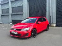 Used VW Golf VII GTD 2014 Red Hatchback