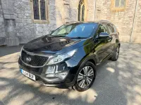 Usado Kia Sportage 115 HP (84 kW) 2014 Preto SUV