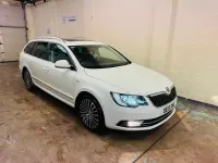 Gebraucht Skoda Superb 170 PS (125 kW) 2013 Weiß Kombi