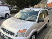 Used Ford Fusion Zetec 101 HP (74 kW) 2008 Silver Hatchback