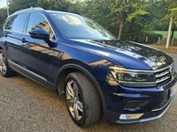 Used VW Tiguan SEL 150 HP (110 kW) 2017 Blue SUV