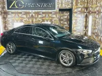 Used Mercedes CLA250 AMG line 224 HP (164 kW) 2019 Black Coupe