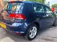 Used VW Golf VII Edition 110 HP (80 kW) 2016 Blue Hatchback