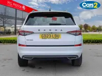 Used Skoda Kodiaq SportLine 150 HP (110 kW) 2023 White SUV