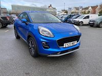 Used Ford Puma Titanium 2023 Blue Hatchback