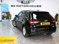 Used Audi A3 Sportback Design 116 HP (85 kW) 2019 Black Hatchback