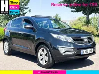 Used Kia Sportage 134 HP (98 kW) 2013 Black SUV