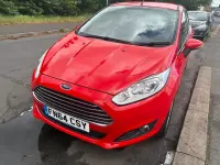 Used Ford Fiesta Zetec 2014 Red Hatchback