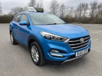 Usado Hyundai Tucson SE 116 HP (85 kW) 2015 Azul SUV