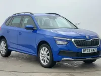 Used Skoda Kamiq SE Drive 110 HP (80 kW) 2022 Blue SUV