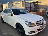 Used Mercedes C220 Executive 170 HP (125 kW) 2014 White Coupe