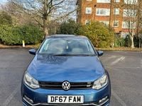 Used VW Polo Edition 2017 Blue Hatchback