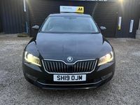 Used Skoda Superb SE L Executive 150 HP (110 kW) 2019 Black Hatchback