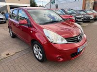 Used Nissan Note N-TEC 110 HP (80 kW) 2009 Red Hatchback