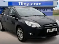 Begagnad Ford Focus Titanium X 2012 Svart Halvkombi