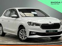 Used Skoda Fabia Comfort 59 HP (43 kW) 2023 Moon white metallic Hatchback