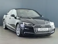 Used Audi A5 S-Line 150 HP (110 kW) 2019 Black Coupe
