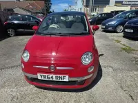 Used Fiat 500 Lounge 69 HP (50 kW) 2014 Red Hatchback