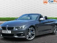 Used BMW 420 M Sport 190 HP (139 kW) 2018 Grey Cabriolet
