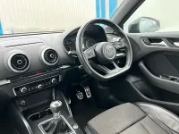 Used Audi A3 Sportback Black Edition 116 HP (85 kW) 2018 Black Hatchback
